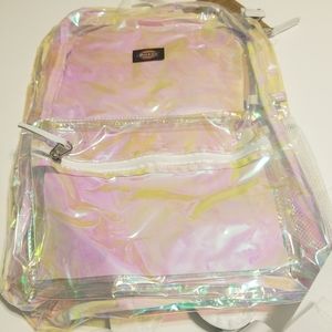 dickies clear student backpack